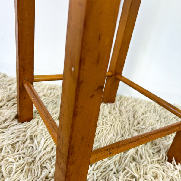 TALL WOVEN STOOL