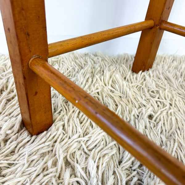 TALL WOVEN STOOL