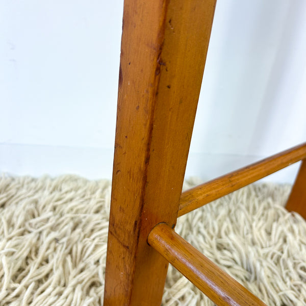 TALL WOVEN STOOL