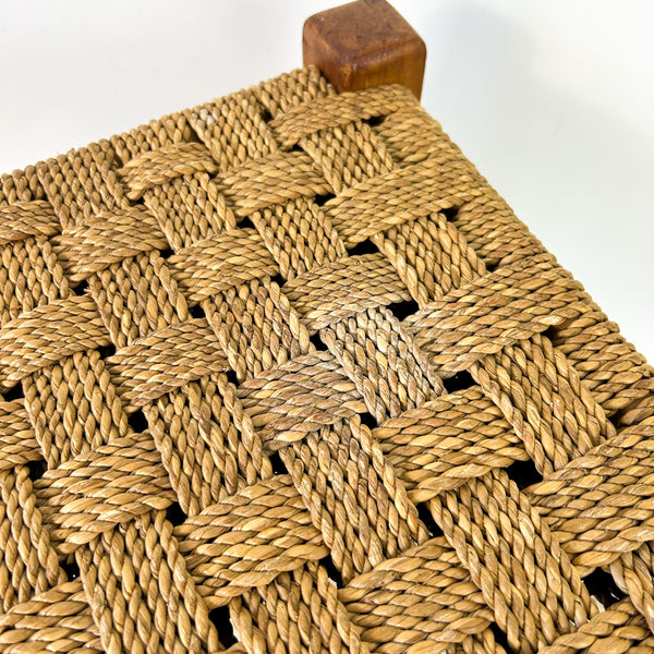 TALL WOVEN STOOL