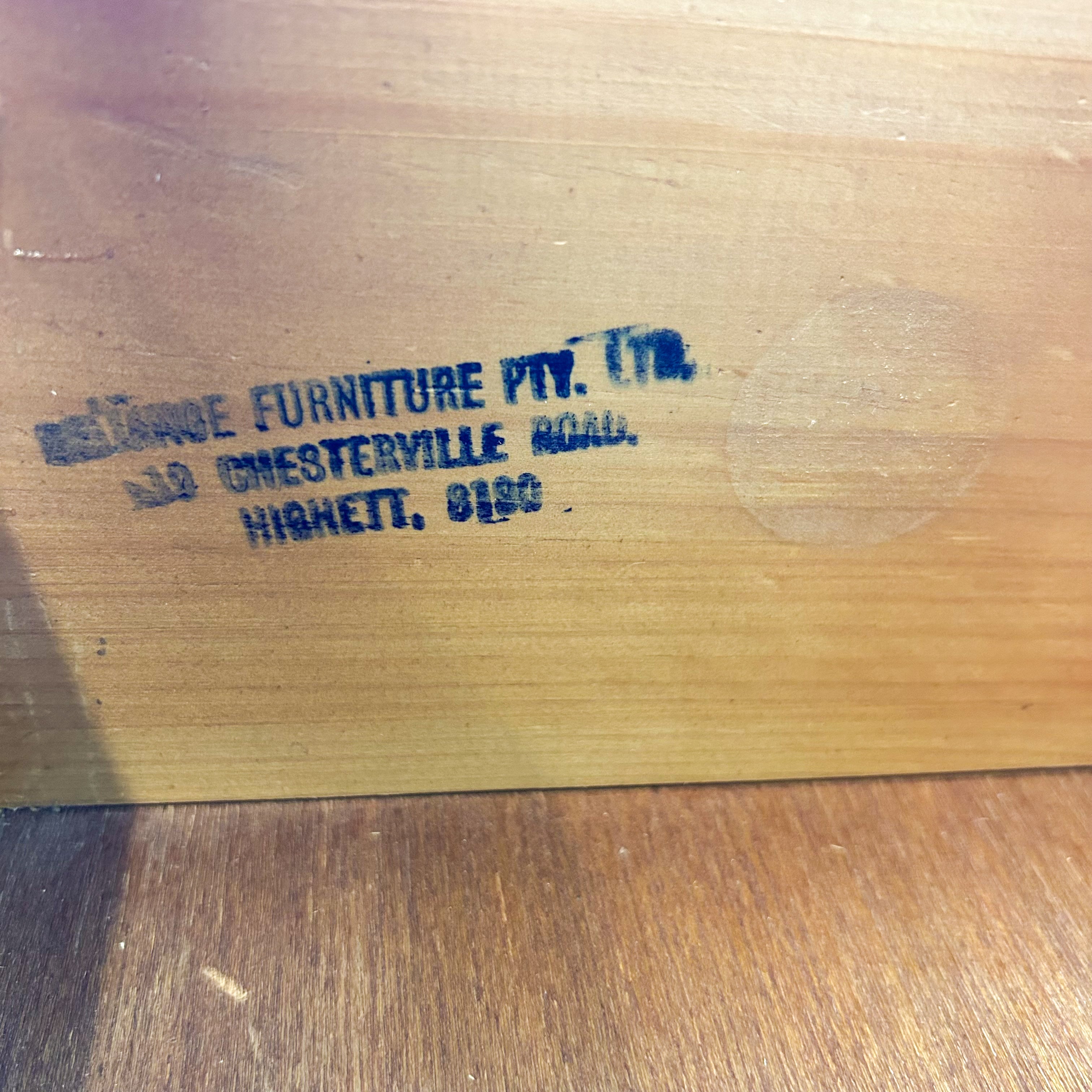 RELIANCE DRESSER DRAWERS - HEY JUDE WORKSHOP • Vintage furniture & objects Melbourne