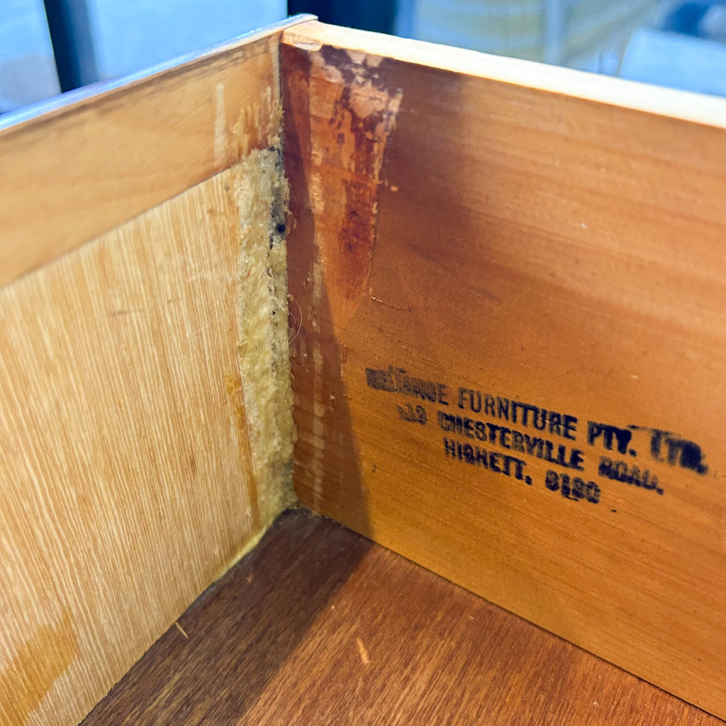 RELIANCE DRESSER DRAWERS - HEY JUDE WORKSHOP • Vintage furniture & objects Melbourne