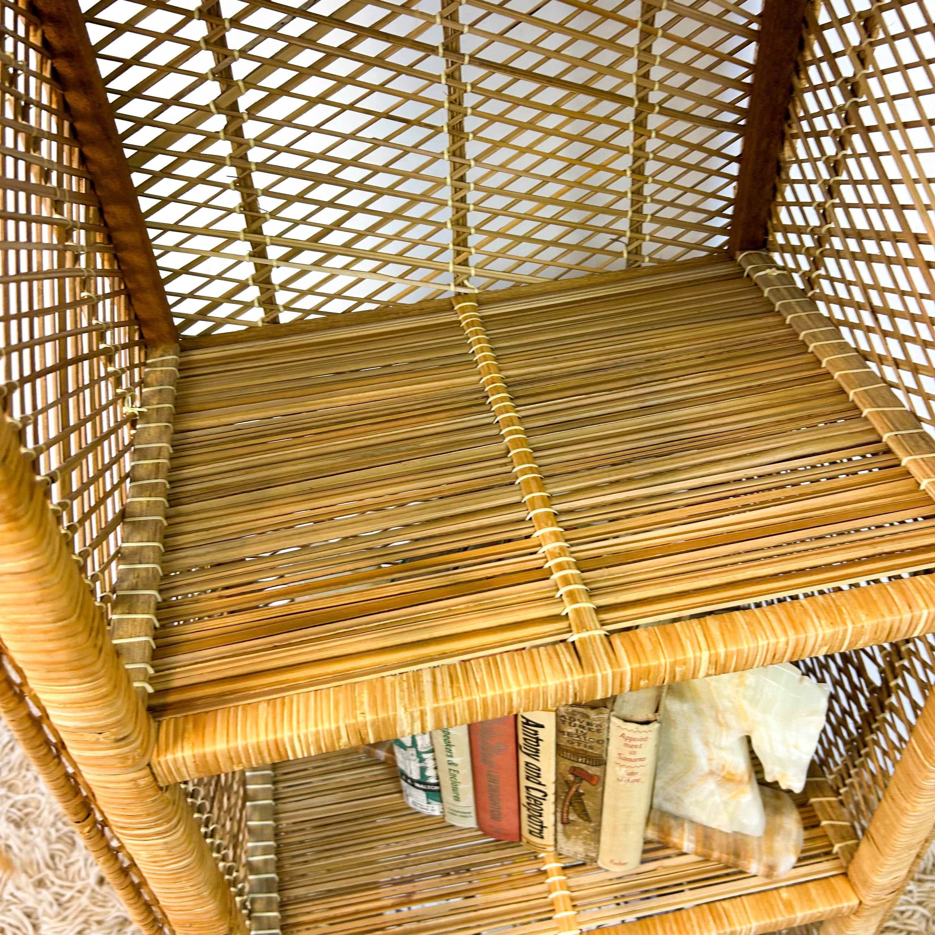 CANE HUTCH BOOKSHELF - HEY JUDE WORKSHOP • Vintage furniture & objects Melbourne