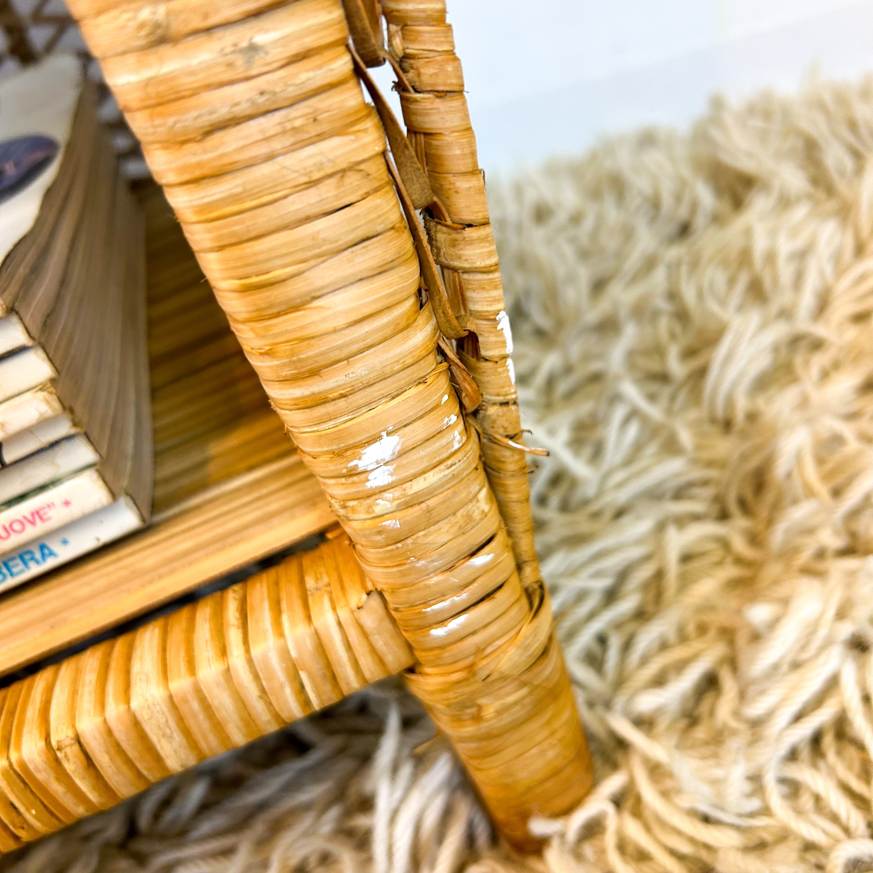 CANE HUTCH BOOKSHELF - HEY JUDE WORKSHOP • Vintage furniture & objects Melbourne