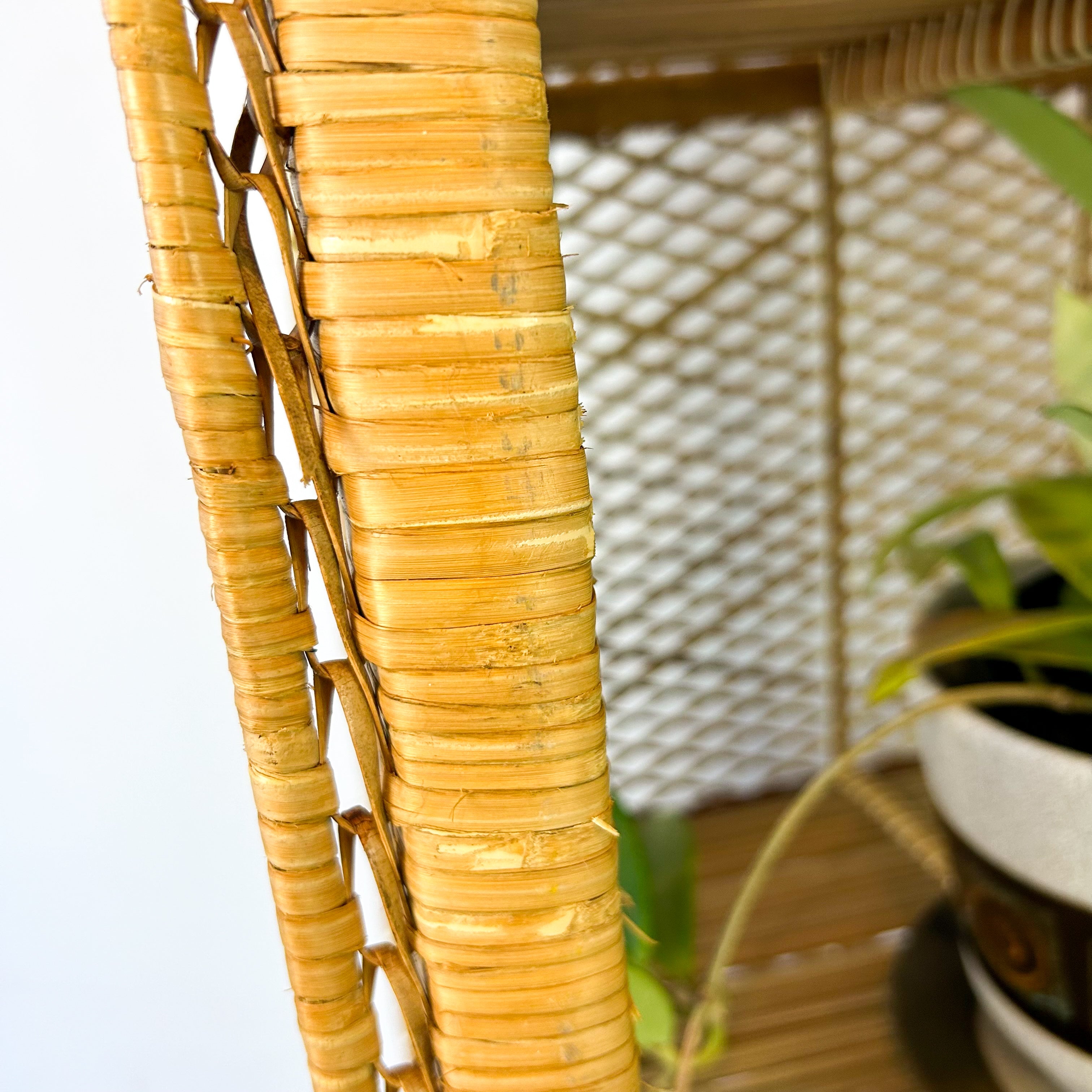 CANE HUTCH BOOKSHELF - HEY JUDE WORKSHOP • Vintage furniture & objects Melbourne