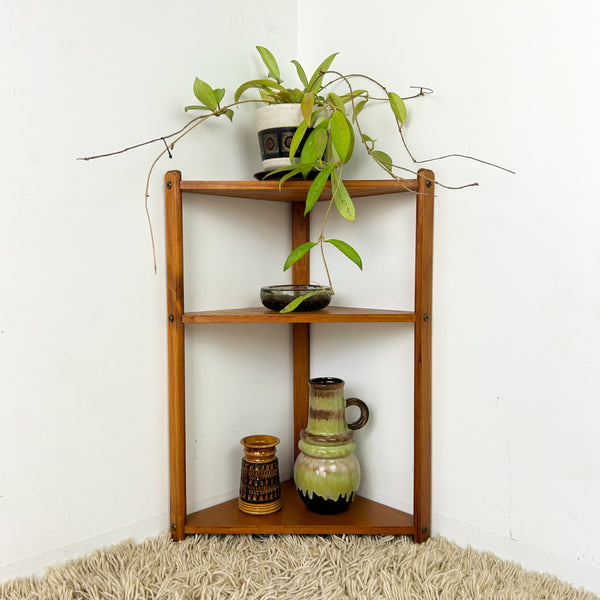 SMALL CORNER SHELVING