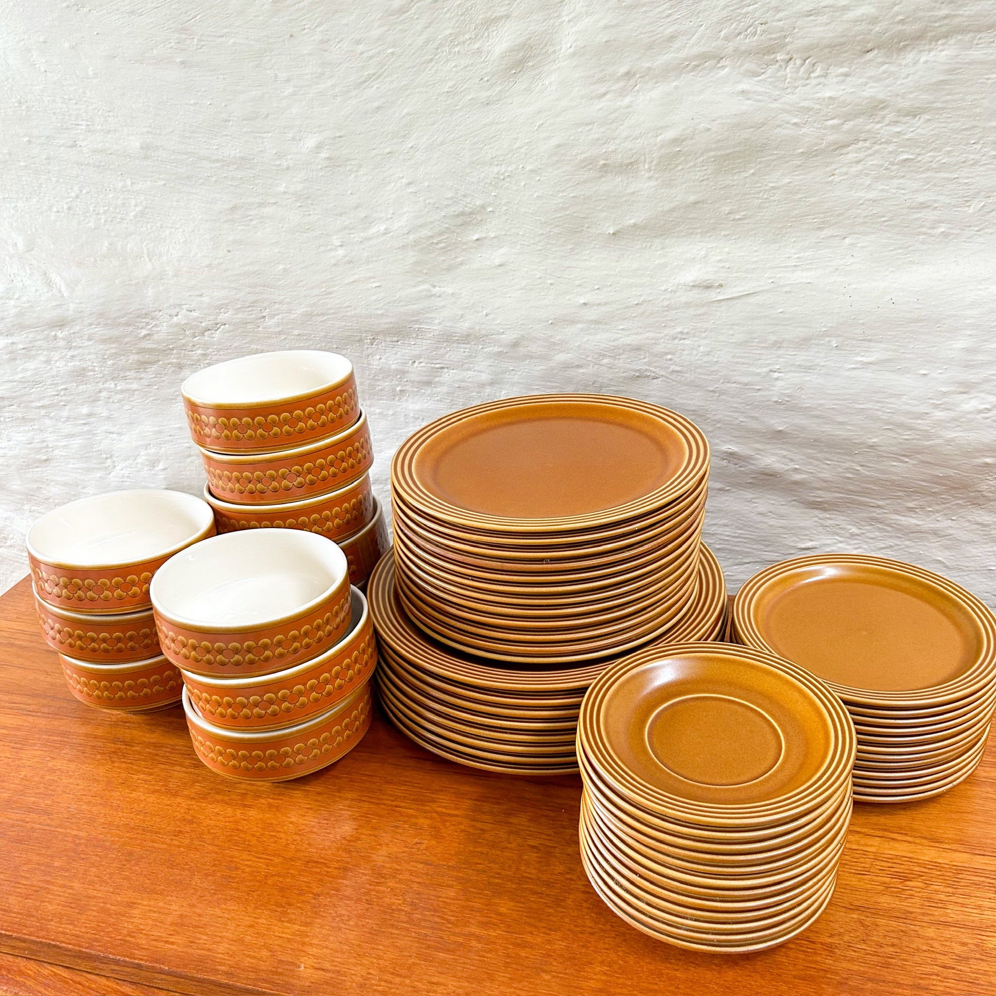 HORNSEA SAFFRON DINNER SET - SOLD INDIVIDUALLY