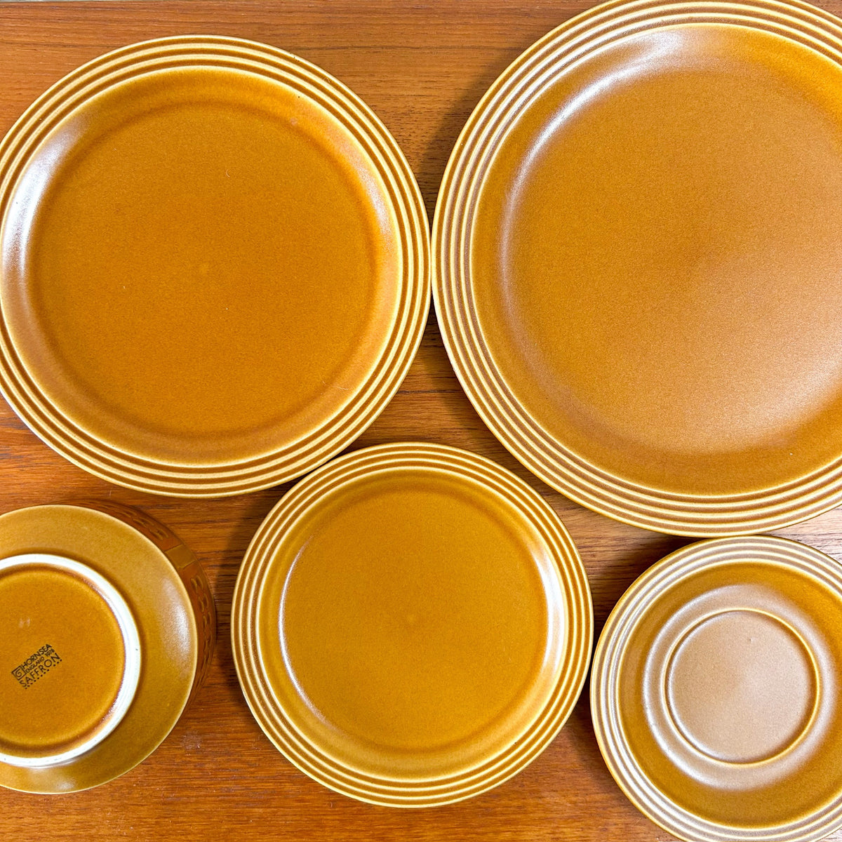 HORNSEA SAFFRON DINNER SET - SOLD INDIVIDUALLY