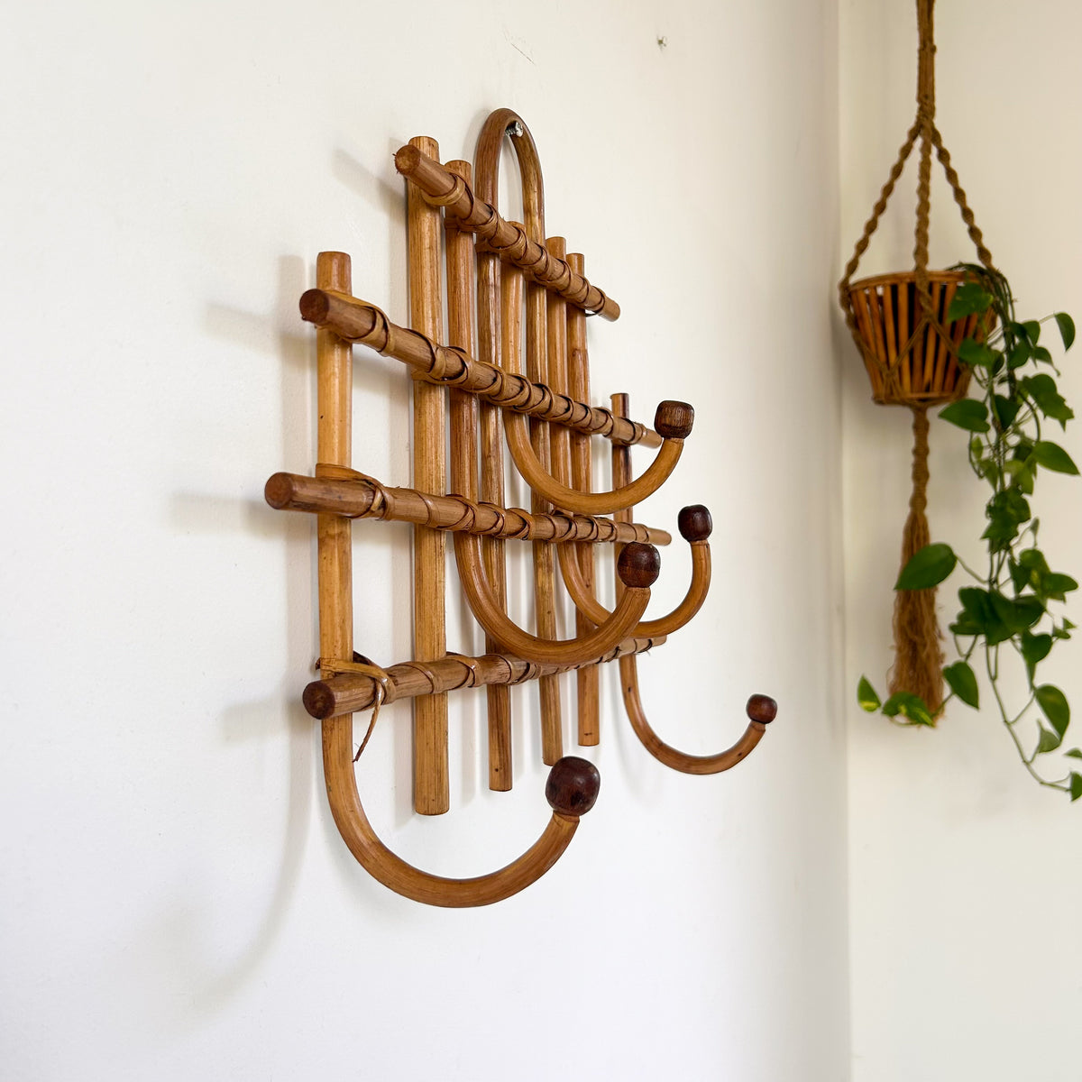 CANE COAT HOOK