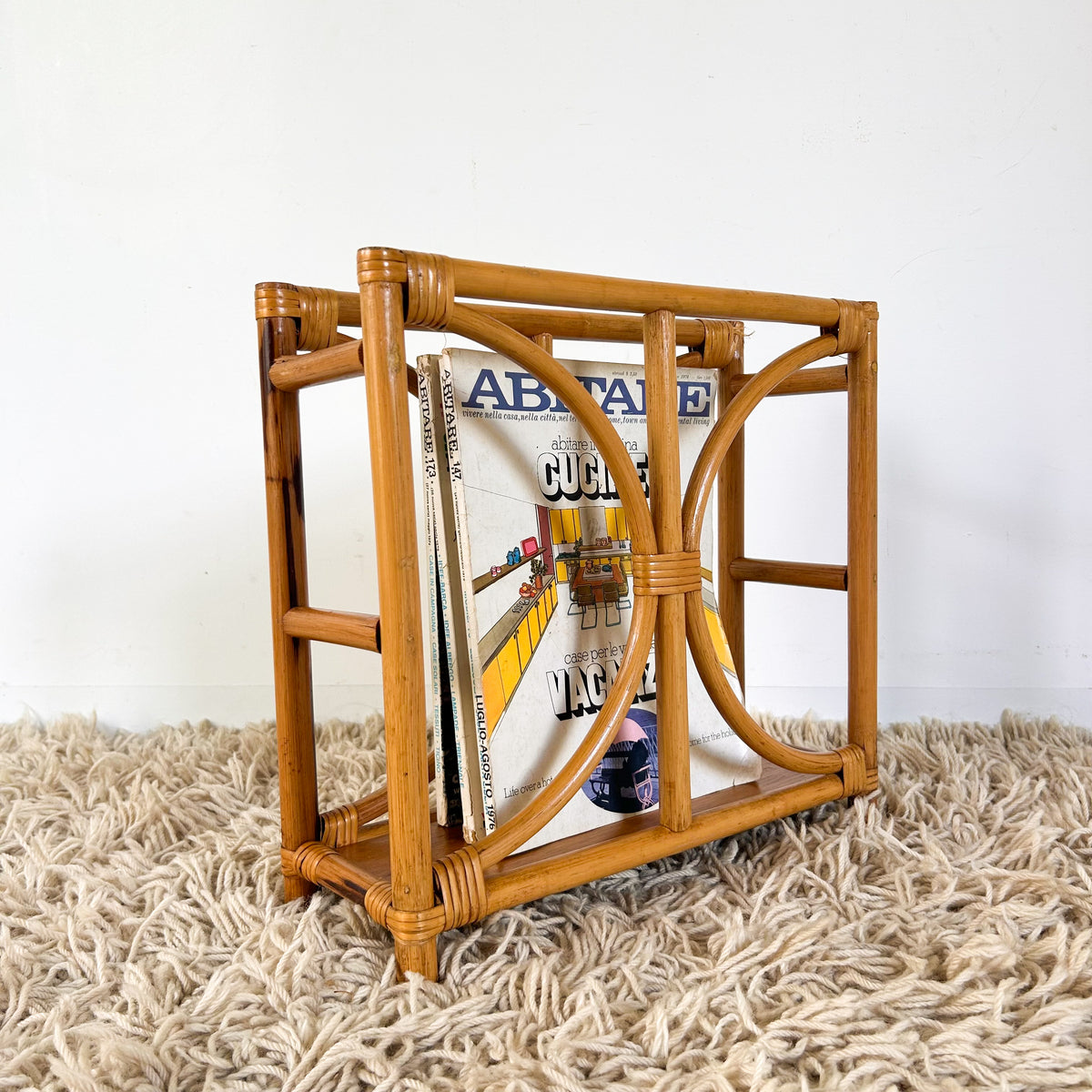 Jude Rutherford Rack CANE MAGAZINE RACK