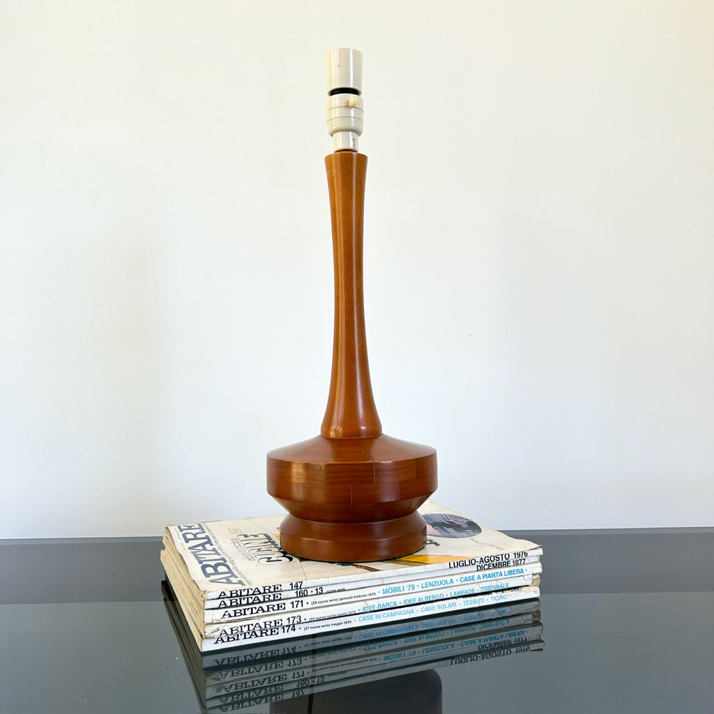 PARKMAN WOODWARE TEAK LAMP