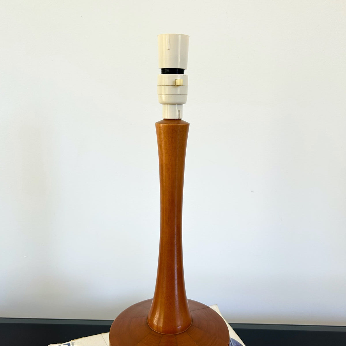 PARKMAN WOODWARE TEAK LAMP