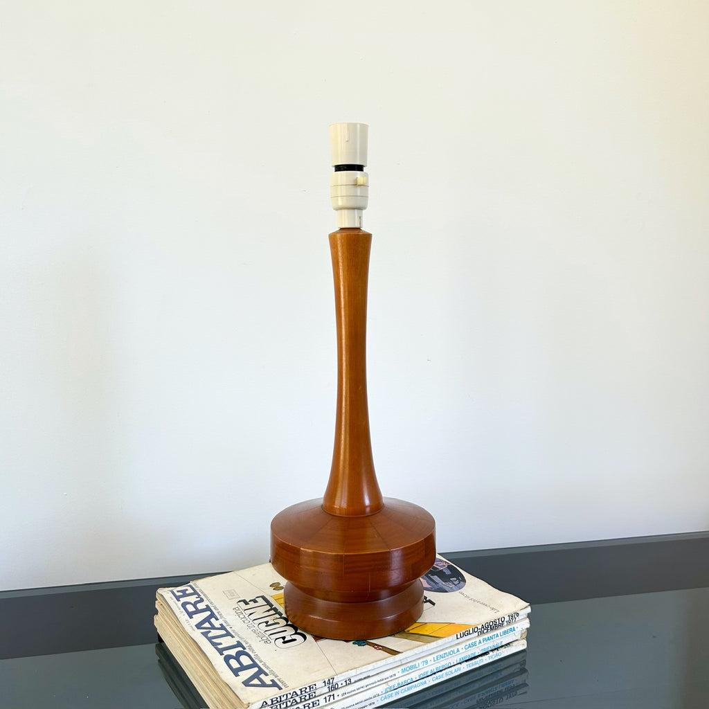 PARKMAN WOODWARE TEAK LAMP