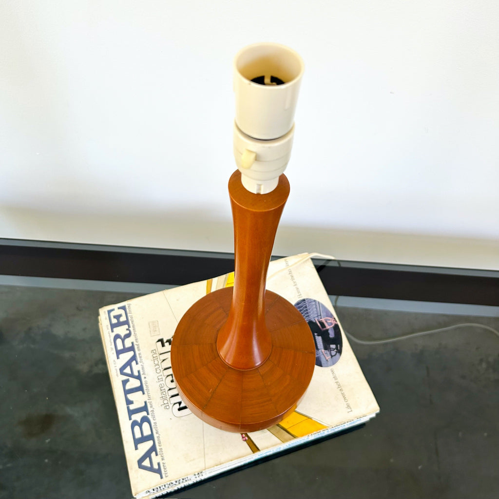 PARKMAN WOODWARE TEAK LAMP