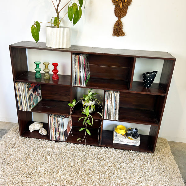 VINYL STORAGE BOOKCASE - HEY JUDE WORKSHOP • Vintage furniture & objects Melbourne