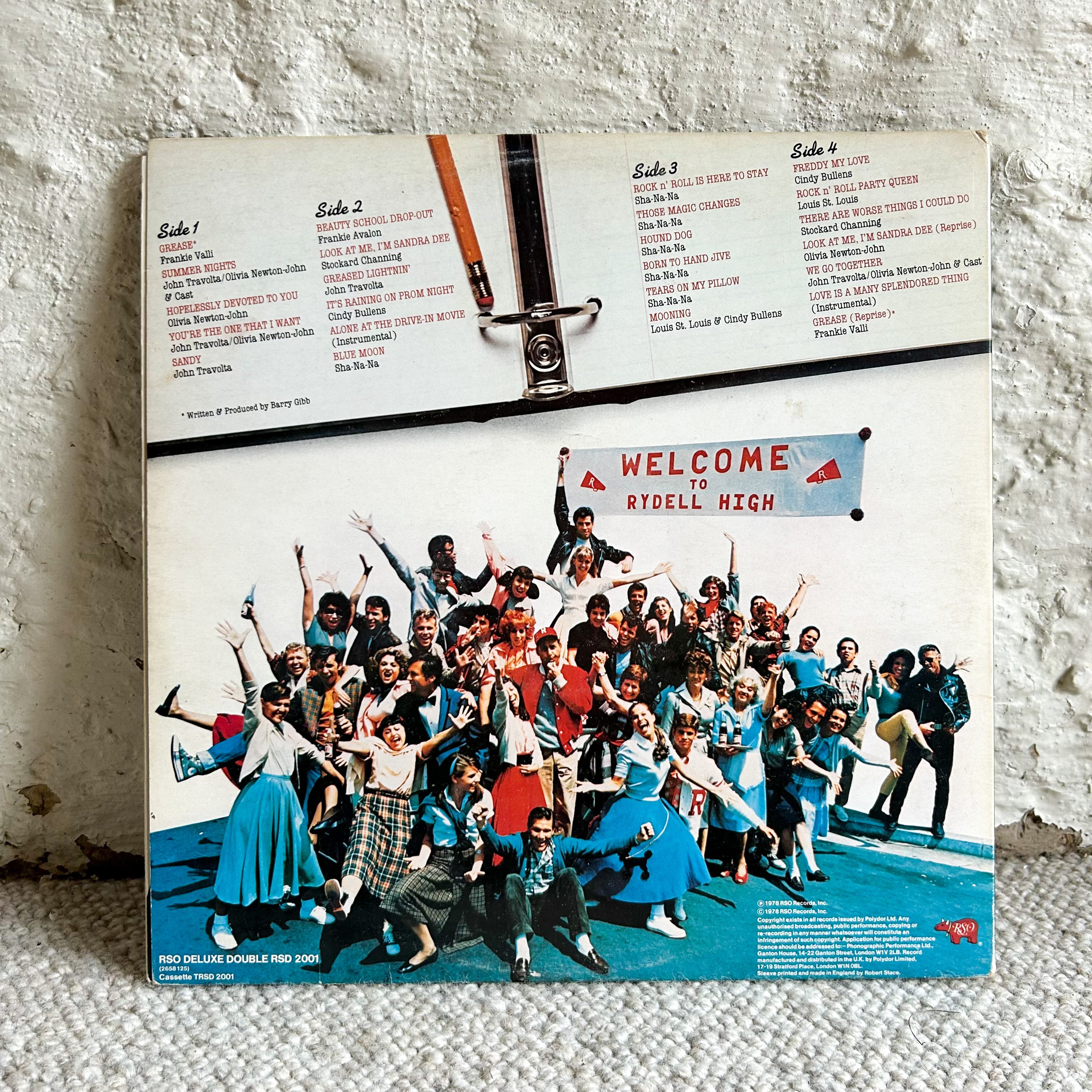 GREASE - ORIGINAL SOUNDTRACK - HEY JUDE WORKSHOP • Vintage furniture & objects Melbourne