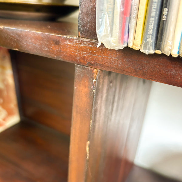 VINYL STORAGE BOOKCASE - HEY JUDE WORKSHOP • Vintage furniture & objects Melbourne