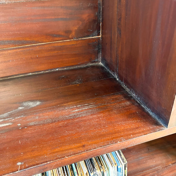 VINYL STORAGE BOOKCASE - HEY JUDE WORKSHOP • Vintage furniture & objects Melbourne