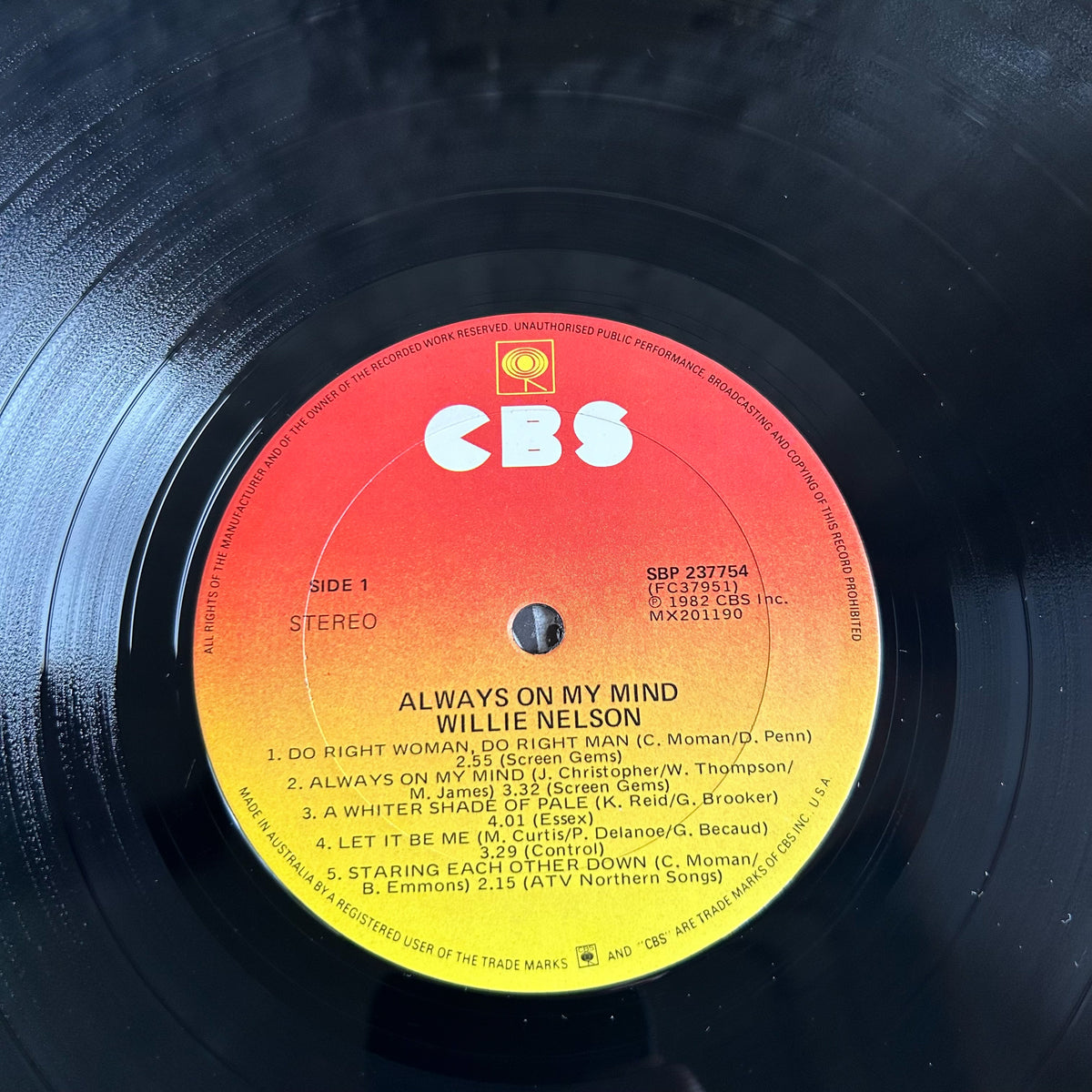 WILLIE NELSON - ALWAYS ON MY MIND