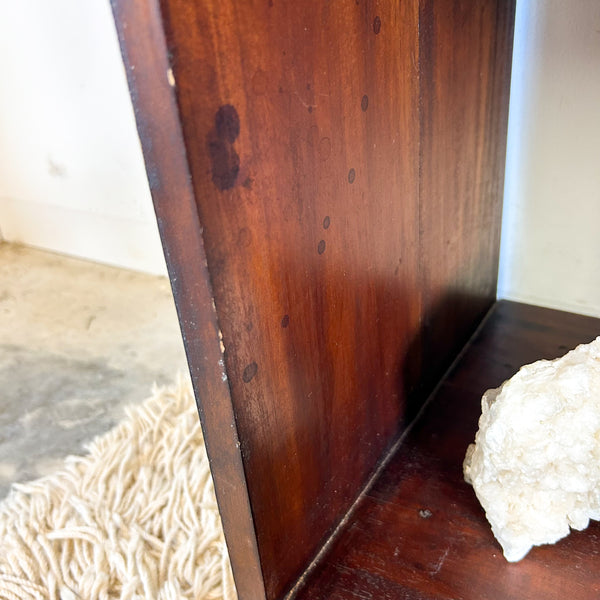 VINYL STORAGE BOOKCASE - HEY JUDE WORKSHOP • Vintage furniture & objects Melbourne
