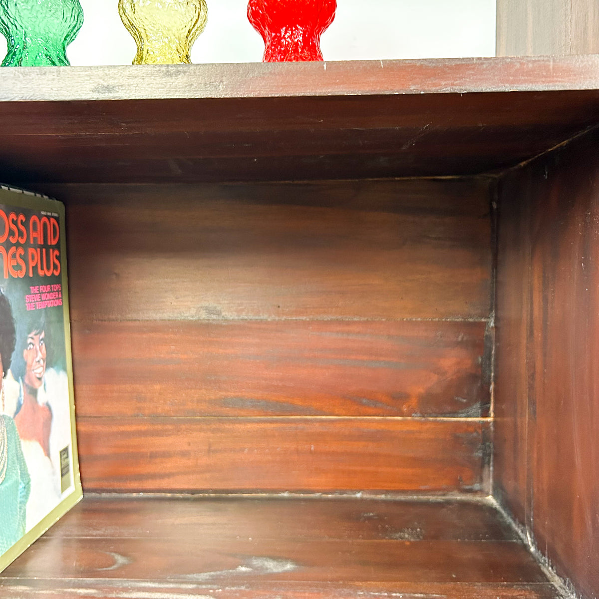 VINYL STORAGE BOOKCASE - HEY JUDE WORKSHOP • Vintage furniture & objects Melbourne