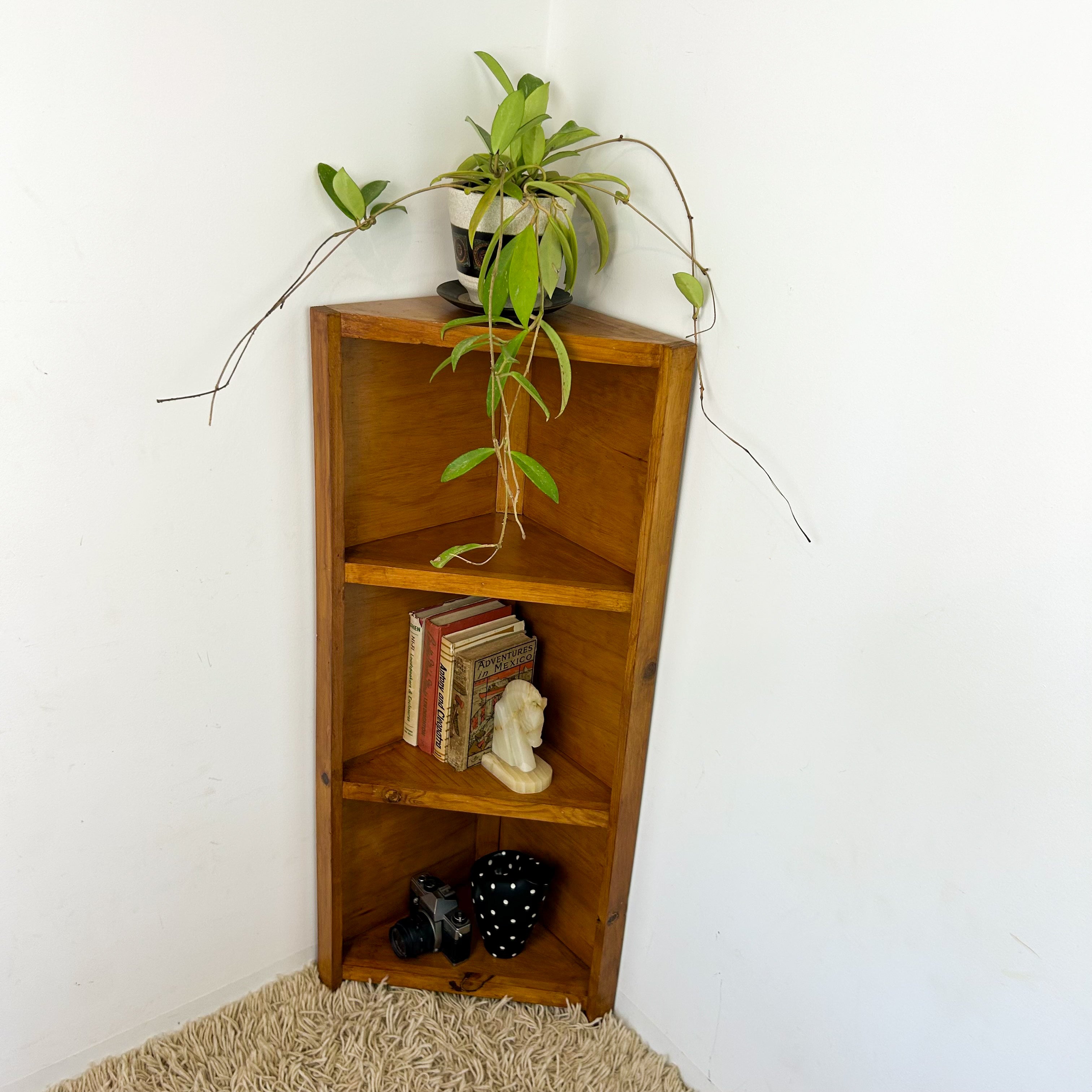 CORNER SHELVING UNIT - HEY JUDE WORKSHOP • Vintage furniture & objects Melbourne
