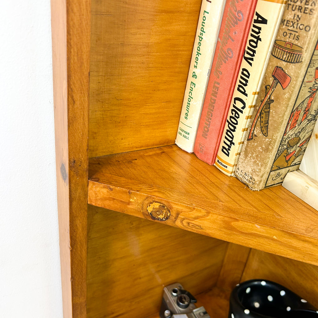 CORNER SHELVING UNIT - HEY JUDE WORKSHOP • Vintage furniture & objects Melbourne