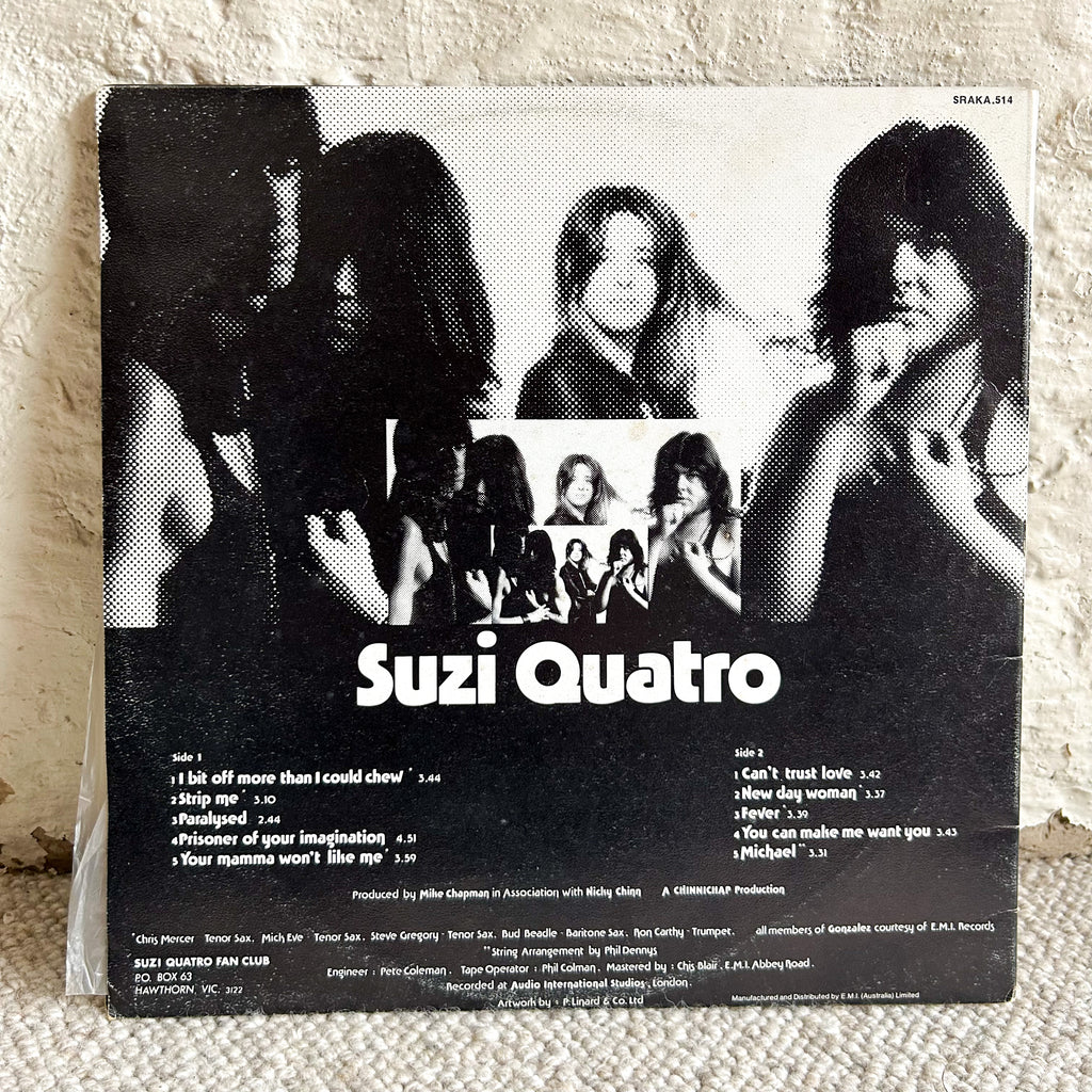 SUZI QUATRO - YOUR MAMMA WON'T LIKE ME