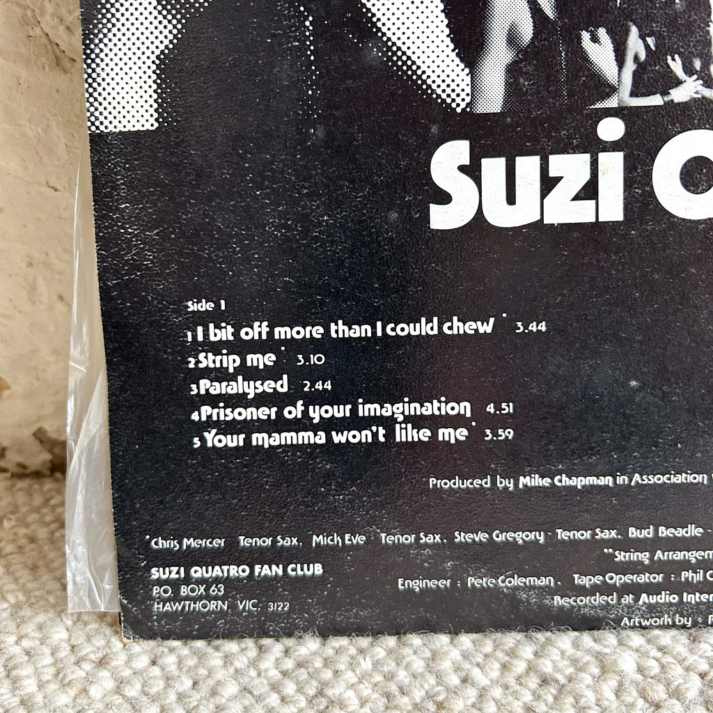 SUZI QUATRO - YOUR MAMMA WON'T LIKE ME