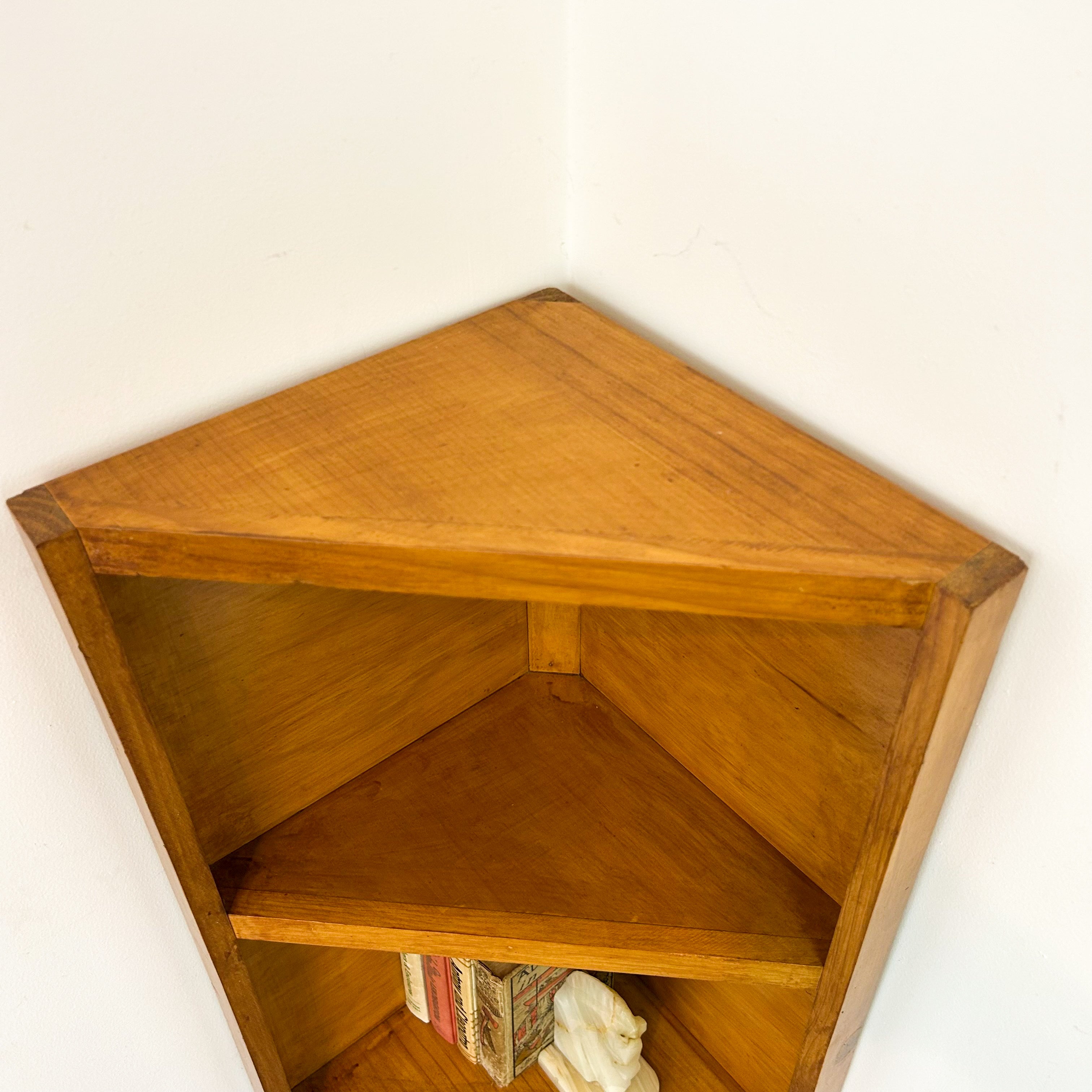 CORNER SHELVING UNIT - HEY JUDE WORKSHOP • Vintage furniture & objects Melbourne