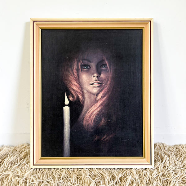 GIRL BY CANDLELIGHT by STEPHEN PEARSON