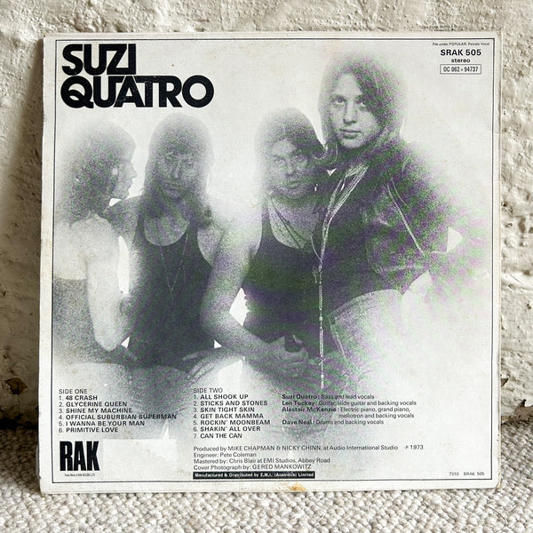 SUZI QUATRO - CAN THE CAN