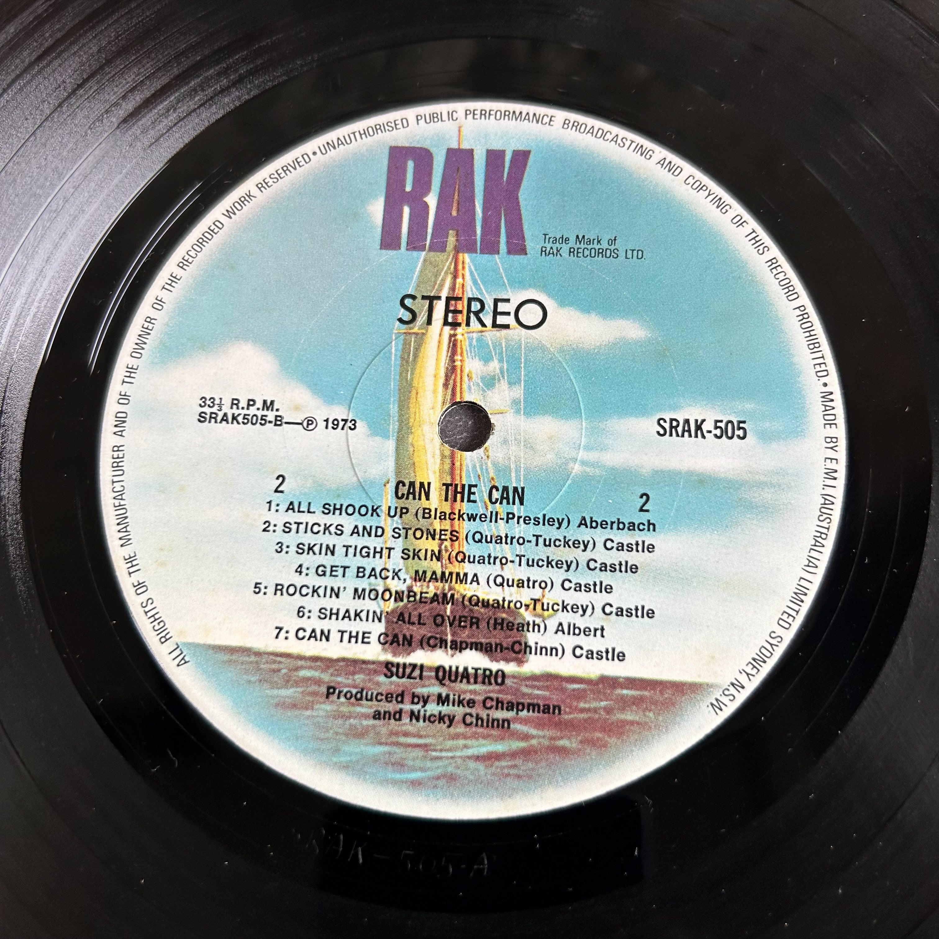 SUZI QUATRO - CAN THE CAN