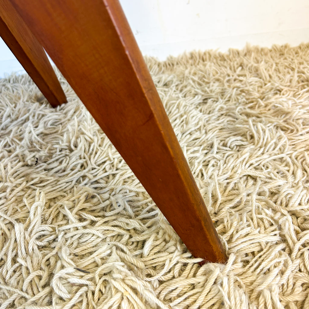 ROUND TIMBER COFFEE TABLE