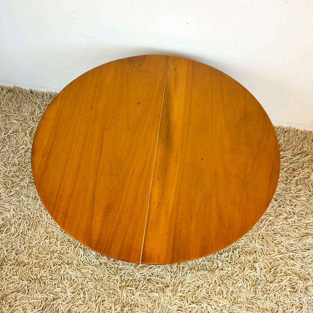 ROUND TIMBER COFFEE TABLE