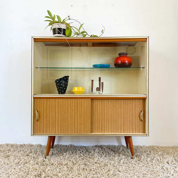 LAMINATE DISPLAY CABINET - HEY JUDE WORKSHOP • Vintage furniture & objects Melbourne