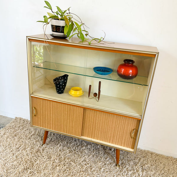 LAMINATE DISPLAY CABINET - HEY JUDE WORKSHOP • Vintage furniture & objects Melbourne