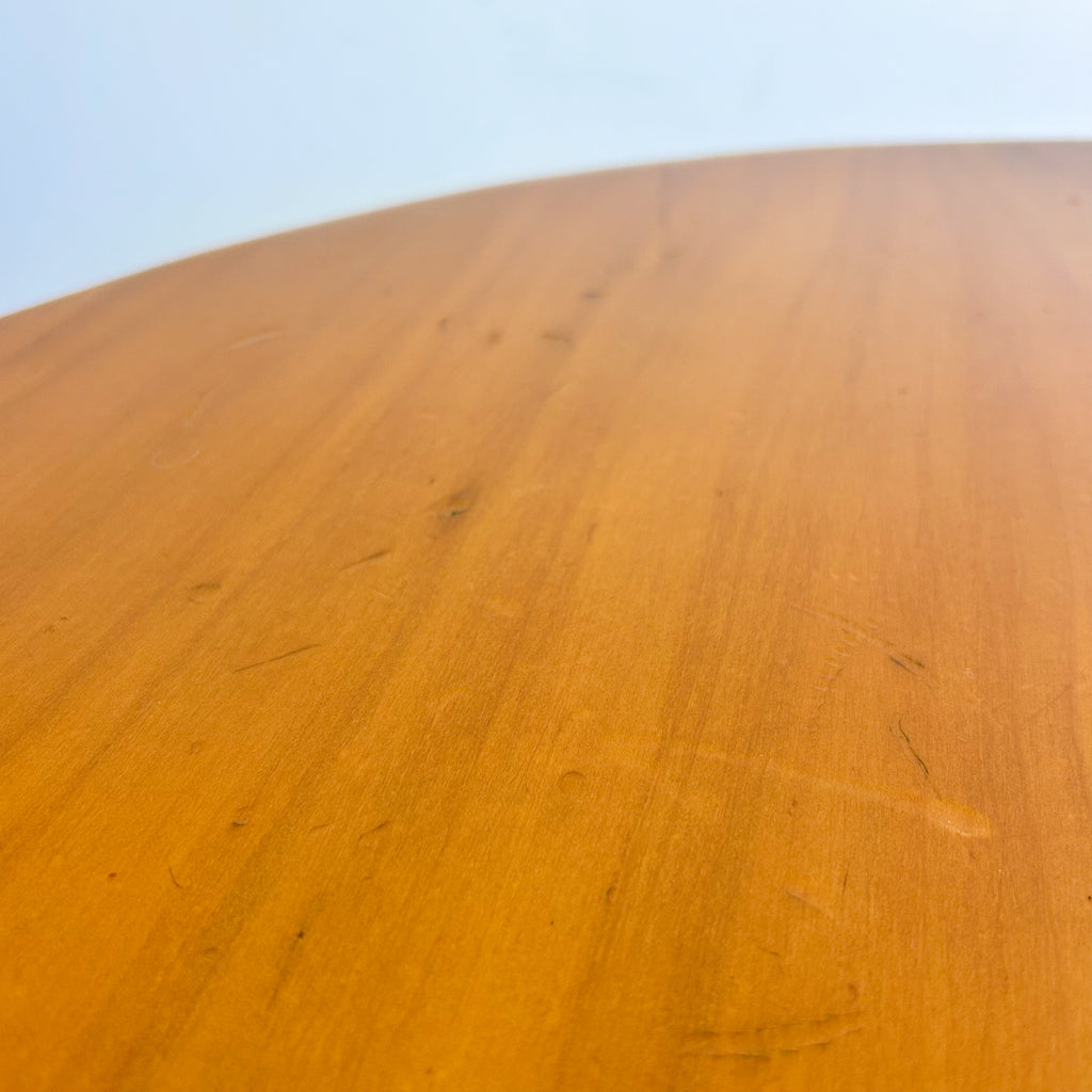 ROUND TIMBER COFFEE TABLE