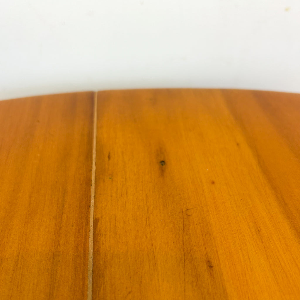 ROUND TIMBER COFFEE TABLE