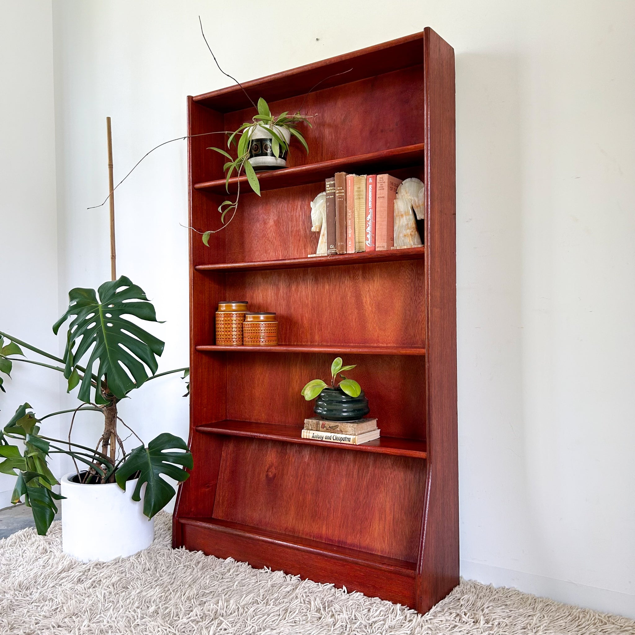 HARDWOOD BOOKCASE