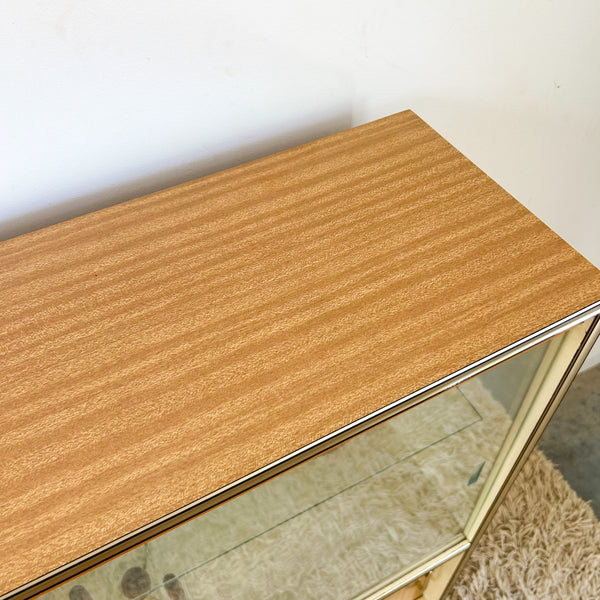 LAMINATE DISPLAY CABINET - HEY JUDE WORKSHOP • Vintage furniture & objects Melbourne