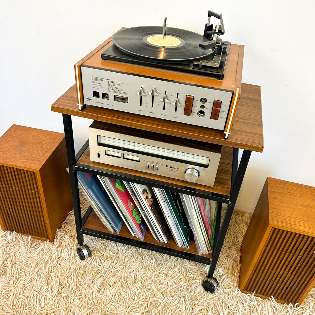 STEREO TROLLEY - HEY JUDE WORKSHOP • Vintage furniture & objects Melbourne