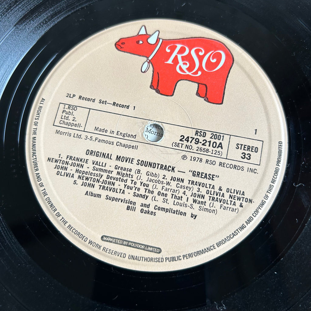 GREASE - ORIGINAL SOUNDTRACK - HEY JUDE WORKSHOP • Vintage furniture & objects Melbourne