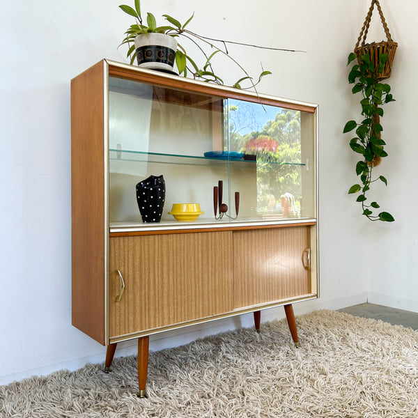 LAMINATE DISPLAY CABINET - HEY JUDE WORKSHOP • Vintage furniture & objects Melbourne