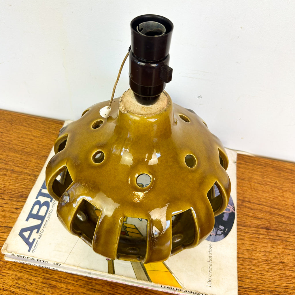 CERAMIC LAMP BASE / PENDANT LIGHT