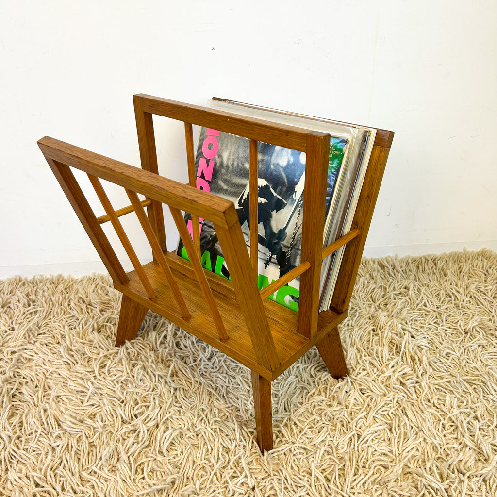MAGAZINE / RECORD RACK - HEY JUDE WORKSHOP • Vintage furniture & objects Melbourne