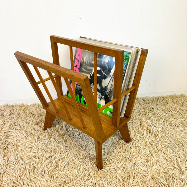 MAGAZINE / RECORD RACK - HEY JUDE WORKSHOP • Vintage furniture & objects Melbourne