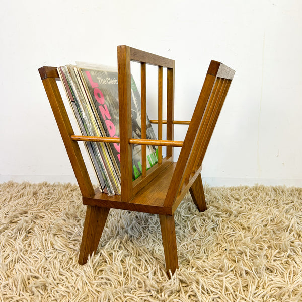MAGAZINE / RECORD RACK - HEY JUDE WORKSHOP • Vintage furniture & objects Melbourne