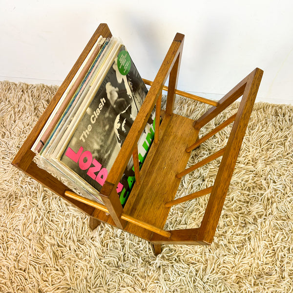 MAGAZINE / RECORD RACK - HEY JUDE WORKSHOP • Vintage furniture & objects Melbourne