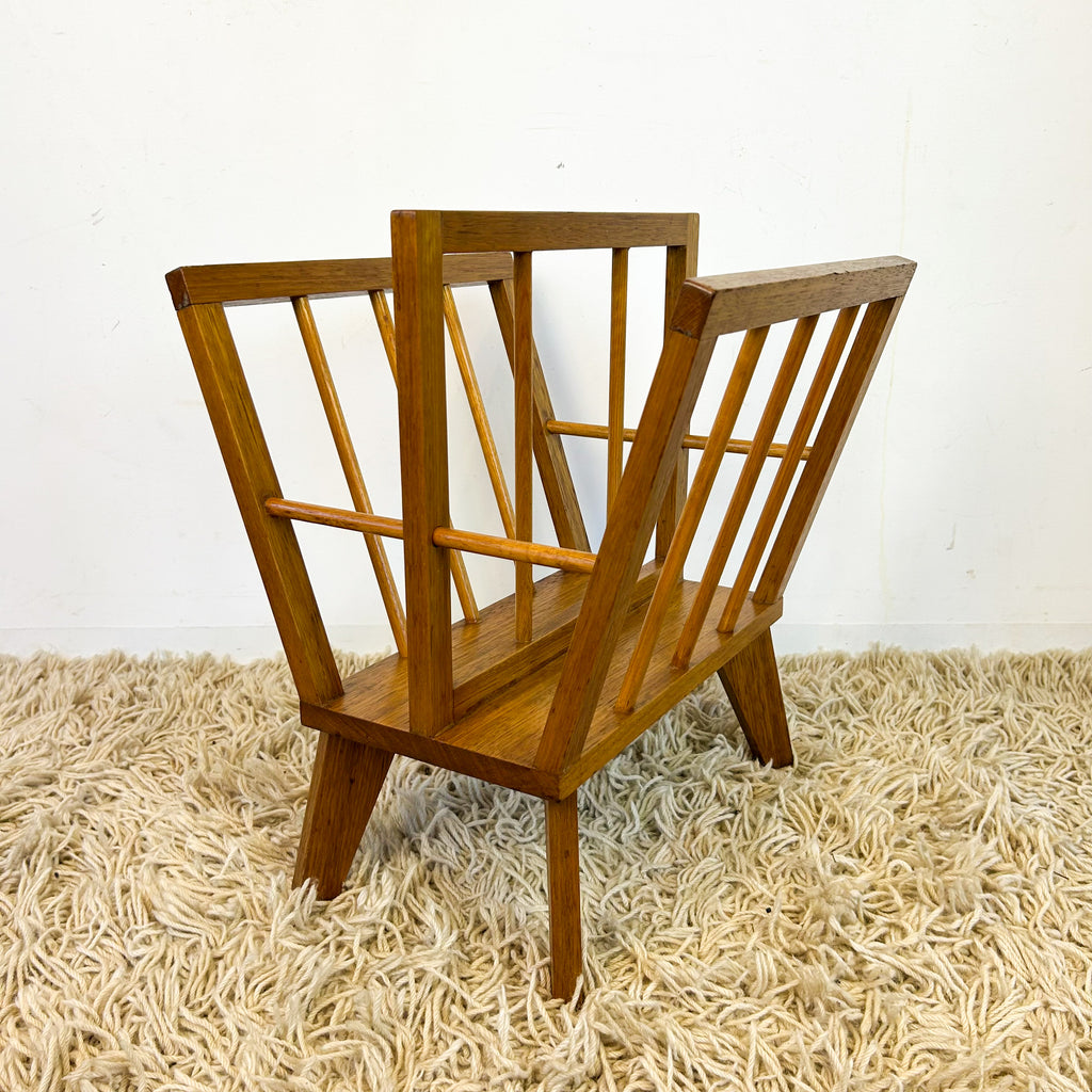 MAGAZINE / RECORD RACK - HEY JUDE WORKSHOP • Vintage furniture & objects Melbourne